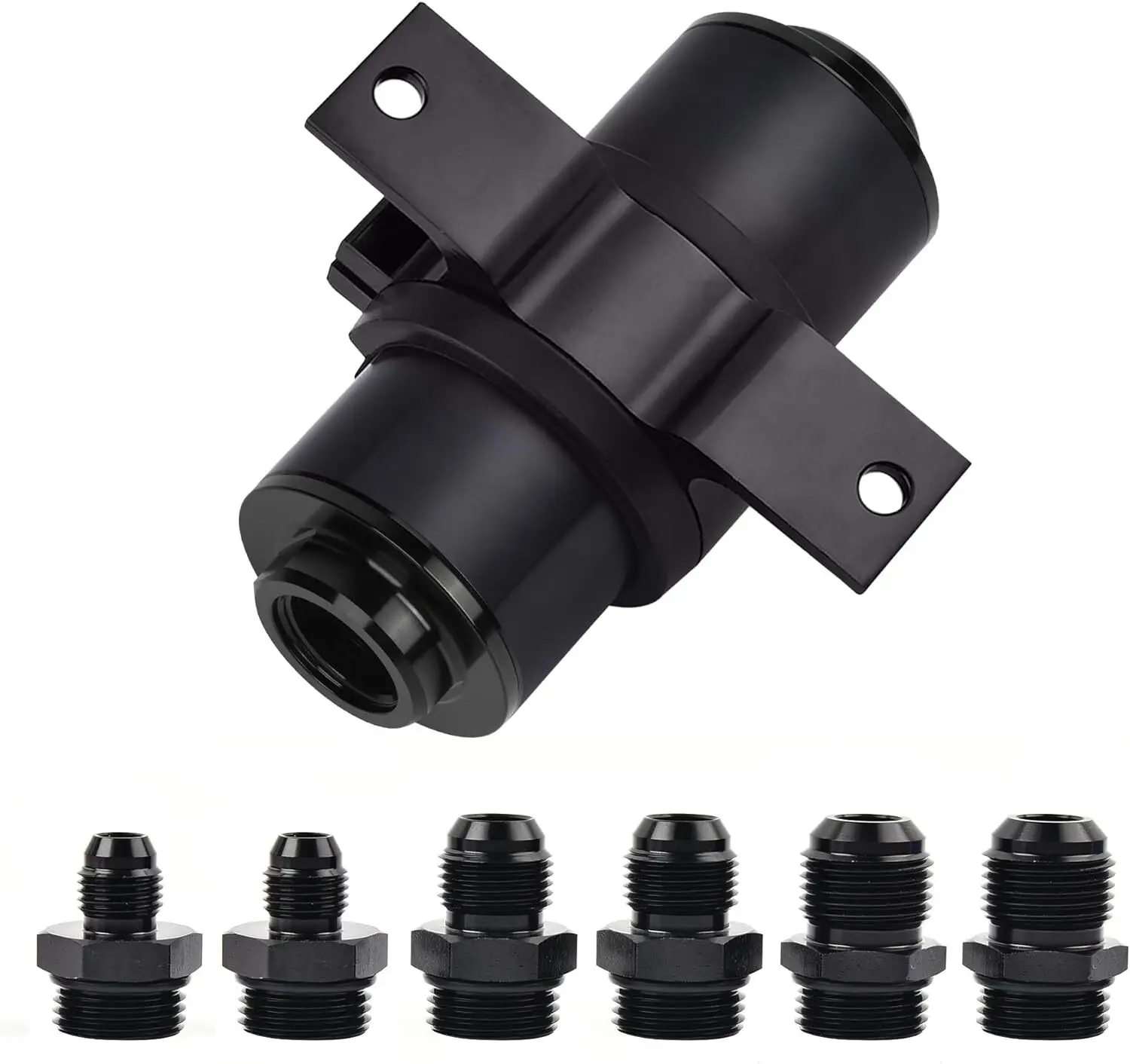 Universal 10 Micron Inline Fuel Filter w/ 6AN 8AN 10AN Adapter Fittings & Fuel Filter Mounting Bracket 50mm Racing Fuel Filter
Universal 10 Micron Inline Fuel Filter w/ 6AN 8AN 10AN Adapter Fittings & Fuel Filter Mounting Bracket 50mm Racing Fuel Filter