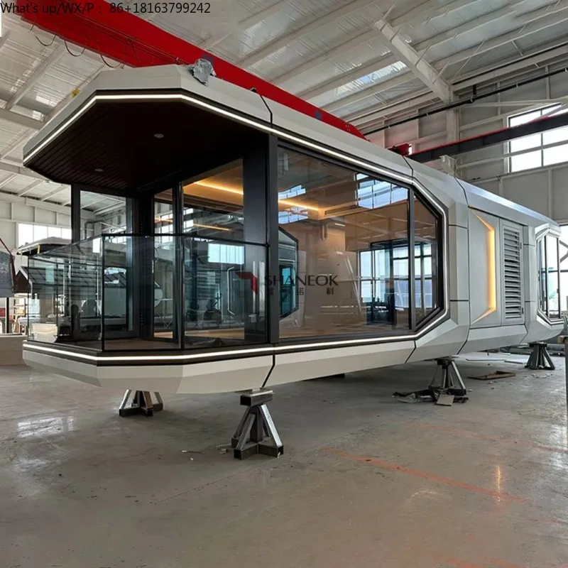 Lu xury Modern Space Cap sule Tiny Glamping House Modular Mobile Cabin Prefabricated Pod House Container House Manufacturer
Lu xury Modern Space Cap sule Tiny Glamping House Modular Mobile Cabin Prefabricated Pod House Container House Manufacturer