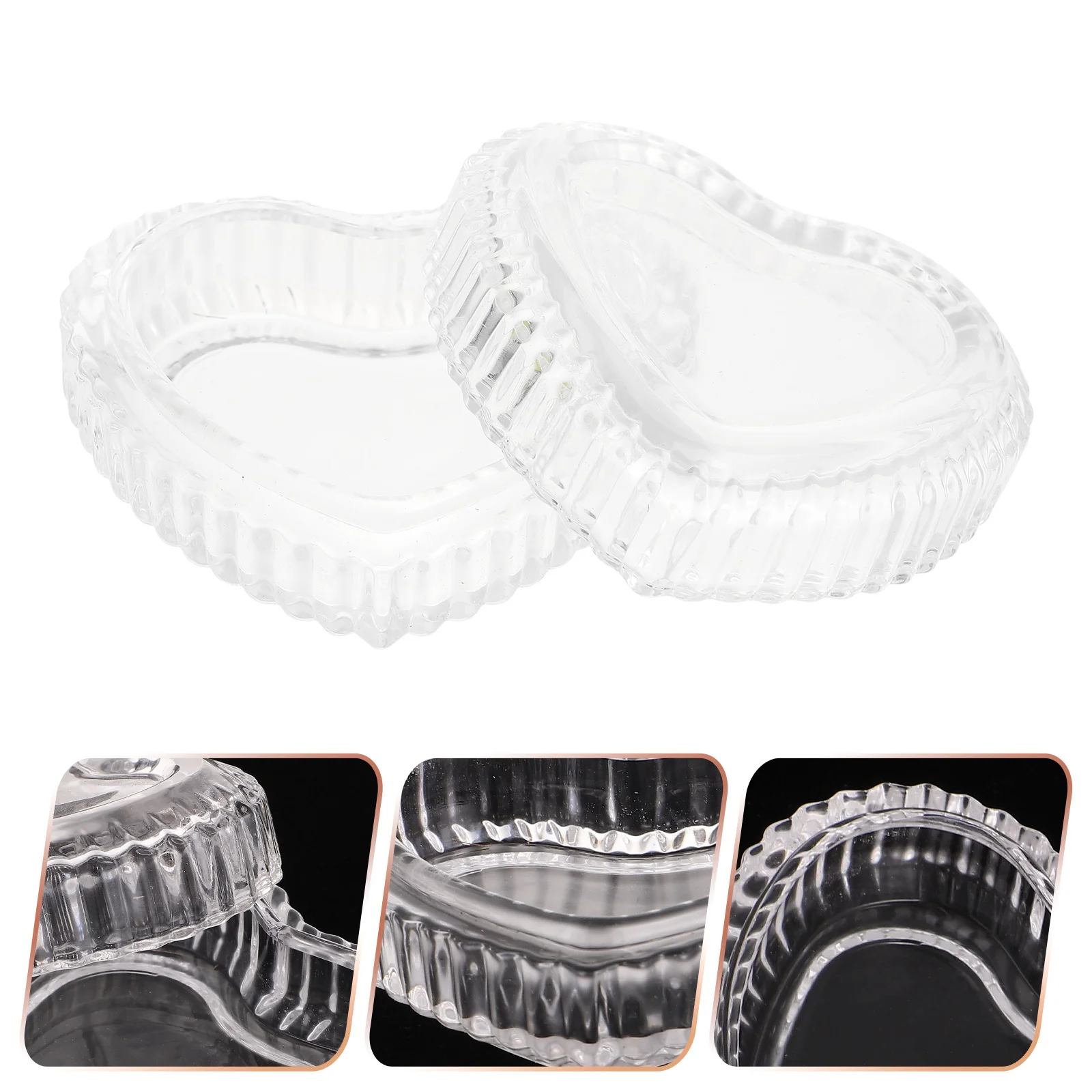 Стеклянная шкатулка для драгоценностей в форме сердца, контейнер для хранения серег и безделушек, прозрачная подарочная коробка в форме сердца на День святого Валентина
Стеклянная шкатулка для драгоценностей в форме сердца, контейнер для хранения серег и безделушек, прозрачная подарочная коробка в форме сердца на День святого Валентина