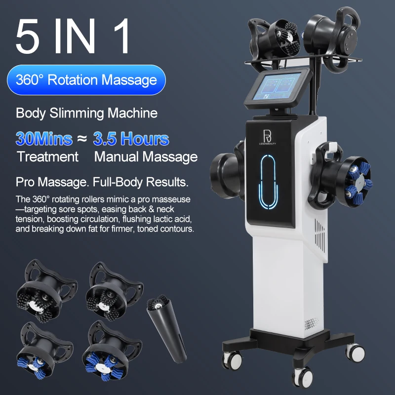 5 Handle Full Body Massage Roller Red Light Skin Rejuvenation Blue Light Calming Slimming Massager for Different Body Areas 2026
5 Handle Full Body Massage Roller Red Light Skin Rejuvenation Blue Light Calming Slimming Massager for Different Body Areas 2026