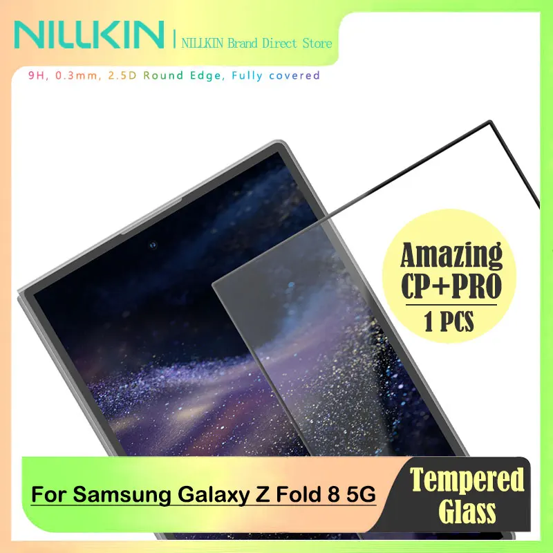 NILLKIN Anti-Fingerprint Tempered Film For Samsung Galaxy Z Fold 8 5G, AGC Glass 9H Hardness Tempered Glass Screen Protector
NILLKIN Anti-Fingerprint Tempered Film For Samsung Galaxy Z Fold 8 5G, AGC Glass 9H Hardness Tempered Glass Screen Protector