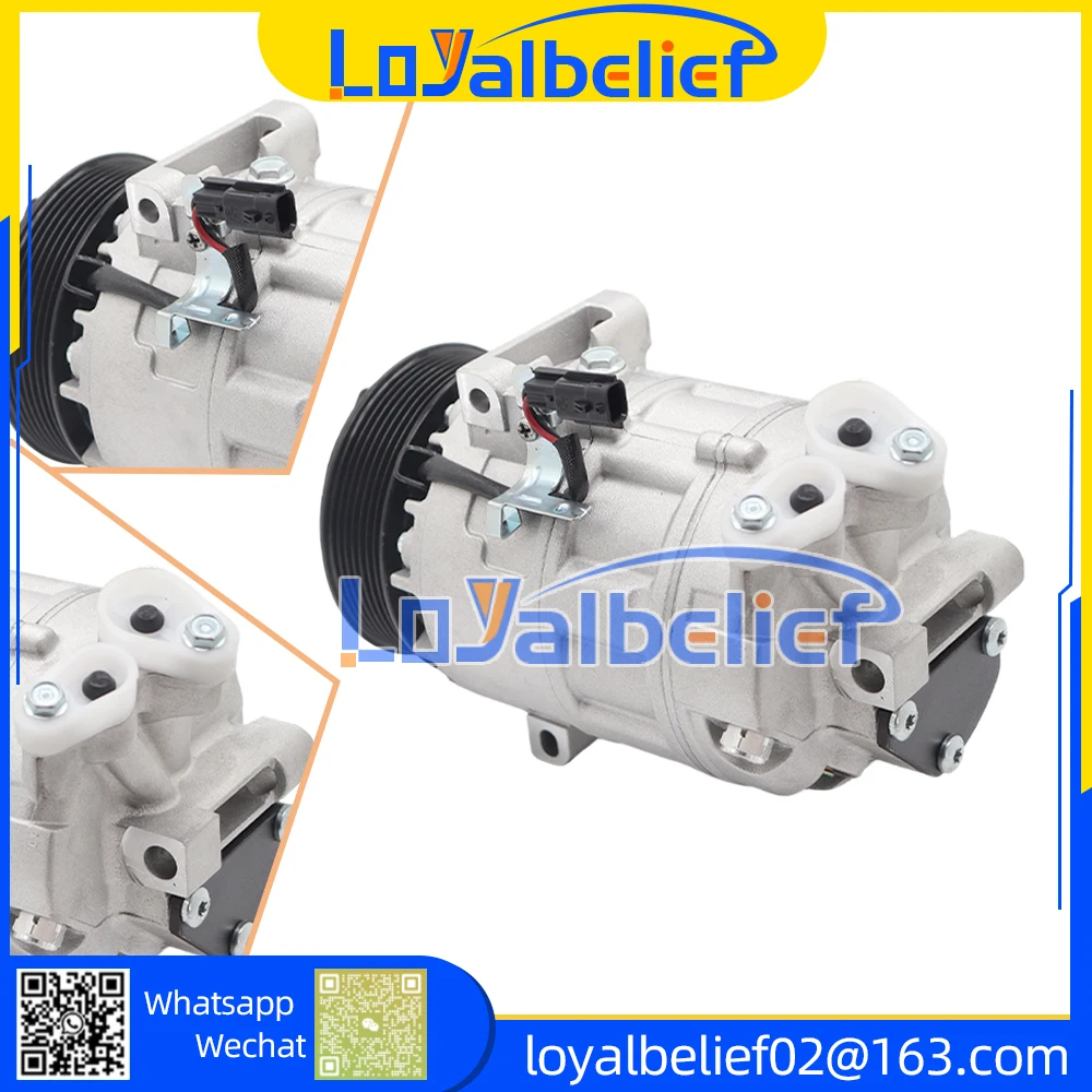DCS171C A/C Compressor for RENAULT LAGUNA II TRAFIC II Bus ESPACE Mk IV VEL SATIS 2.0 8200848916 8200454172 926003460R
DCS171C A/C Compressor for RENAULT LAGUNA II TRAFIC II Bus ESPACE Mk IV VEL SATIS 2.0 8200848916 8200454172 926003460R