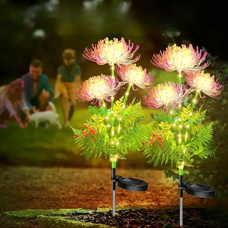 Solar Garden Light Strip with Luminous Flowers and Stems Outdoor Decorative Lanterns High-quality Courtyard Lighting
Solar Garden Light Strip with Luminous Flowers and Stems Outdoor Decorative Lanterns High-quality Courtyard Lighting