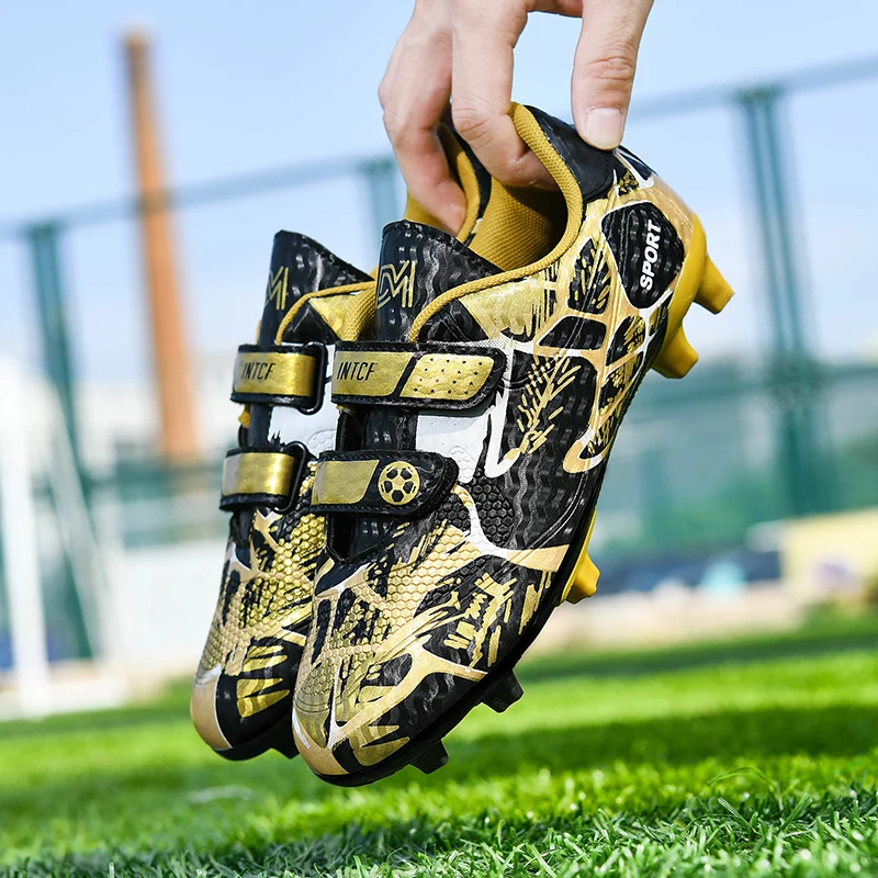 Professional Football Shoes Kids Futsal Sneakers Outdoor Low-cut Soccer Shoes Boys Lightweight Non-slip Children's Sports Shoes
Professional Football Shoes Kids Futsal Sneakers Outdoor Low-cut Soccer Shoes Boys Lightweight Non-slip Children's Sports Shoes