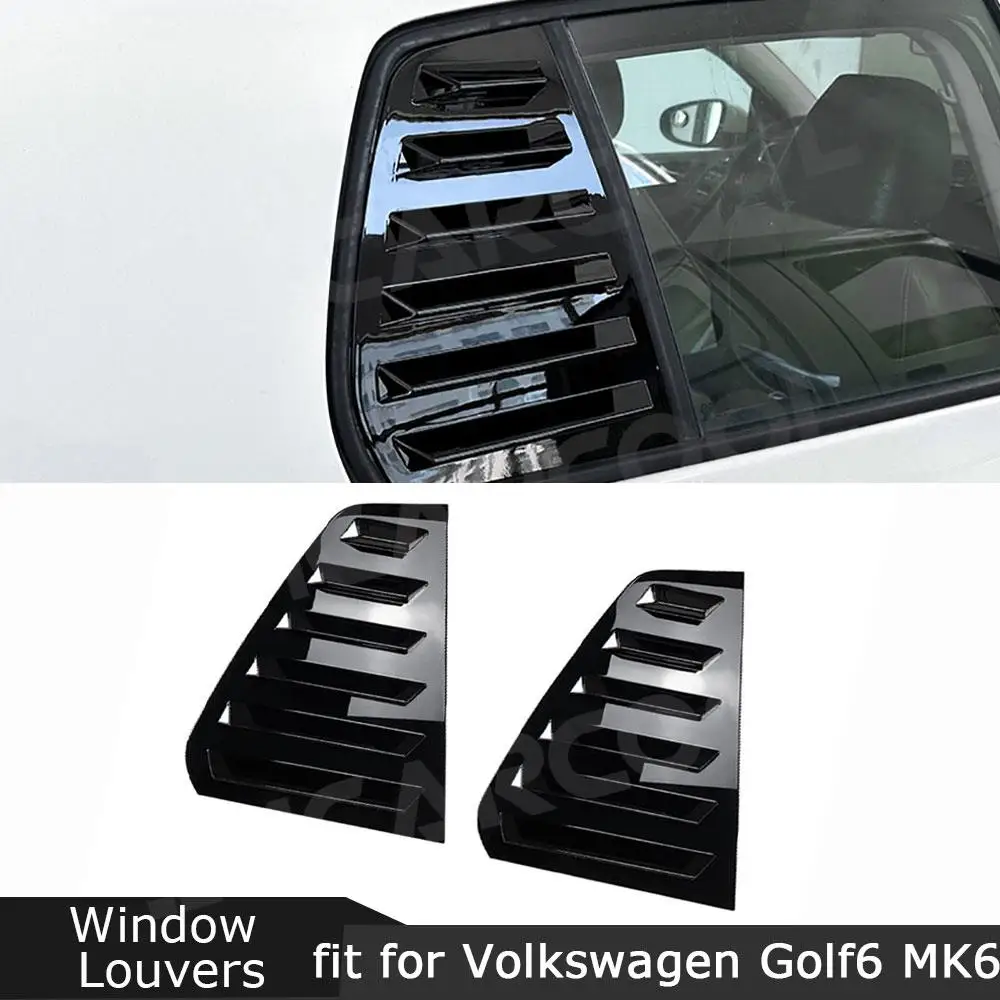 Car Rear Window Louvers Shutters Blinds Cover Trims for Volkswagen Golf 6 MK6 2008- 2012 ABS Decoration Bodykits Accessories
Car Rear Window Louvers Shutters Blinds Cover Trims for Volkswagen Golf 6 MK6 2008- 2012 ABS Decoration Bodykits Accessories