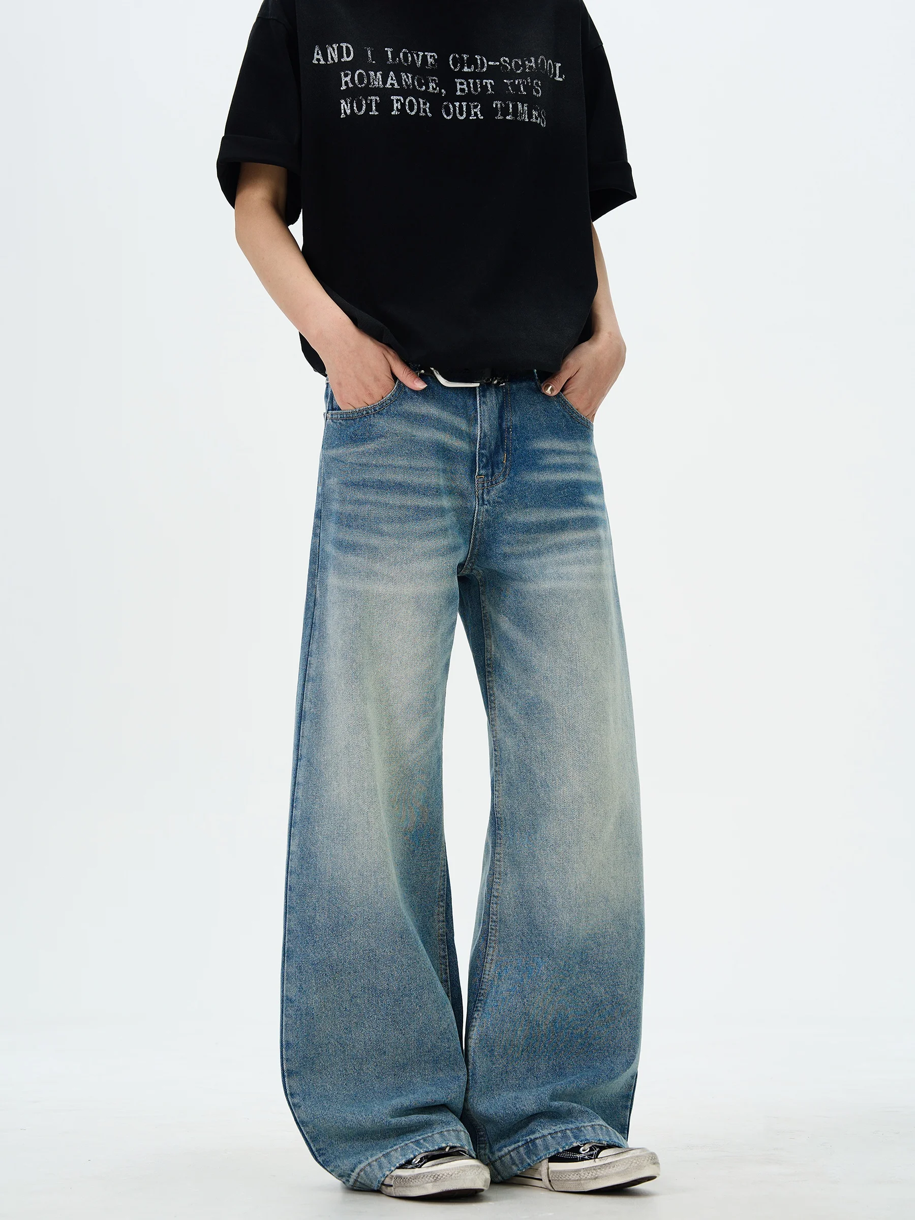 Синие джинсовые свободные брюки с прямыми штанинами в американском стиле ретро, мужские и женские джинсы, повседневные брюки Cleanfit для пар
Синие джинсовые свободные брюки с прямыми штанинами в американском стиле ретро, мужские и женские джинсы, повседневные брюки Cleanfit для пар