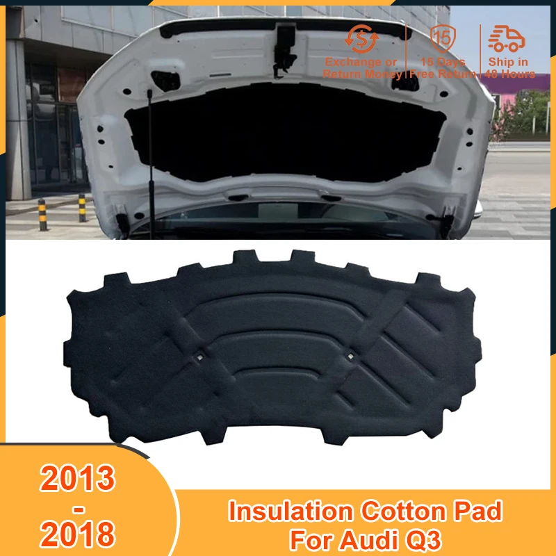 2013-2018 Engine Insulation Cotton Pad for Audi Q3 2013 2014 2015 2016 2017 2018 Accessories Firewall Heat Sound Cover
2013-2018 Engine Insulation Cotton Pad for Audi Q3 2013 2014 2015 2016 2017 2018 Accessories Firewall Heat Sound Cover