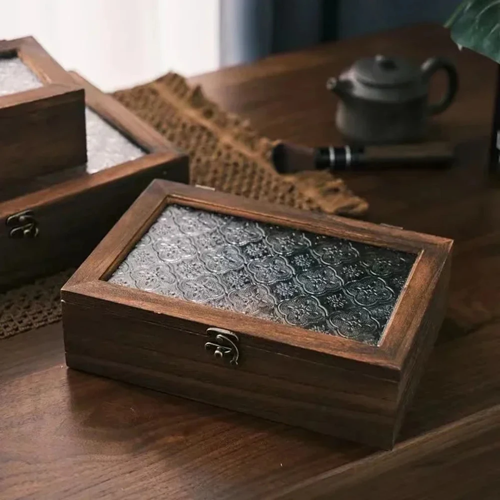 1pcs Haitang Flower Glass Storage Box Vintage Solid Wood Storage Cabinet Desktop Sorting Flipping Wooden BOX Makeup Table Decor
1pcs Haitang Flower Glass Storage Box Vintage Solid Wood Storage Cabinet Desktop Sorting Flipping Wooden BOX Makeup Table Decor