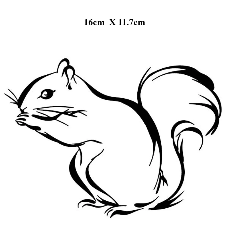 Cute Squirrel Silhouette Waterproof Vinyl Sticker, 2D Flat Decal for Car SUV Truck Window Bumper Decor
Cute Squirrel Silhouette Waterproof Vinyl Sticker, 2D Flat Decal for Car SUV Truck Window Bumper Decor