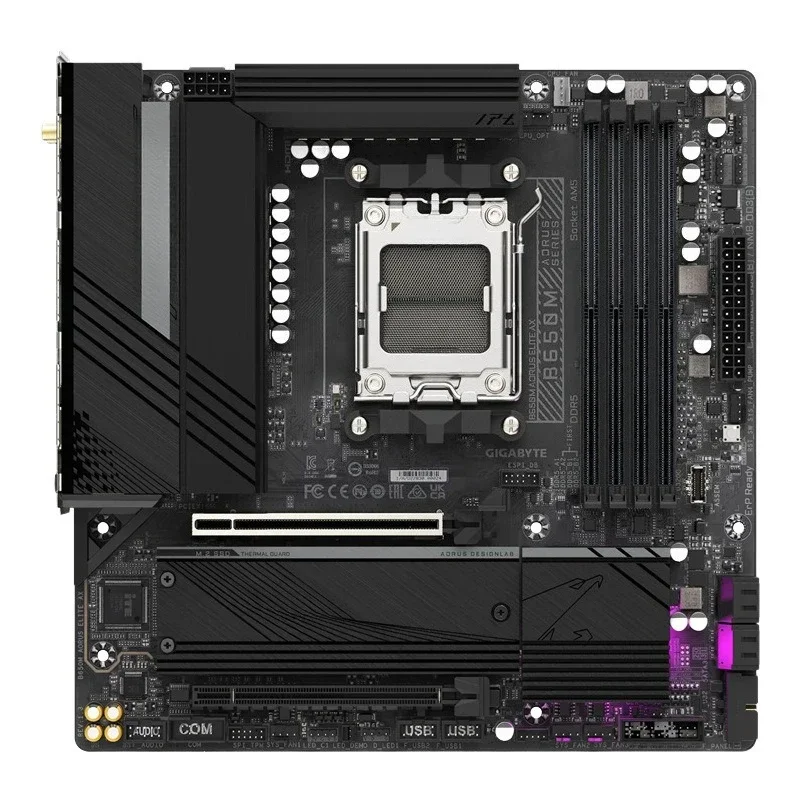 AORUS ELITE AX WIFI6 motherboard is compatible with DDR5 and supports AMD CPUAM5
AORUS ELITE AX WIFI6 motherboard is compatible with DDR5 and supports AMD CPUAM5