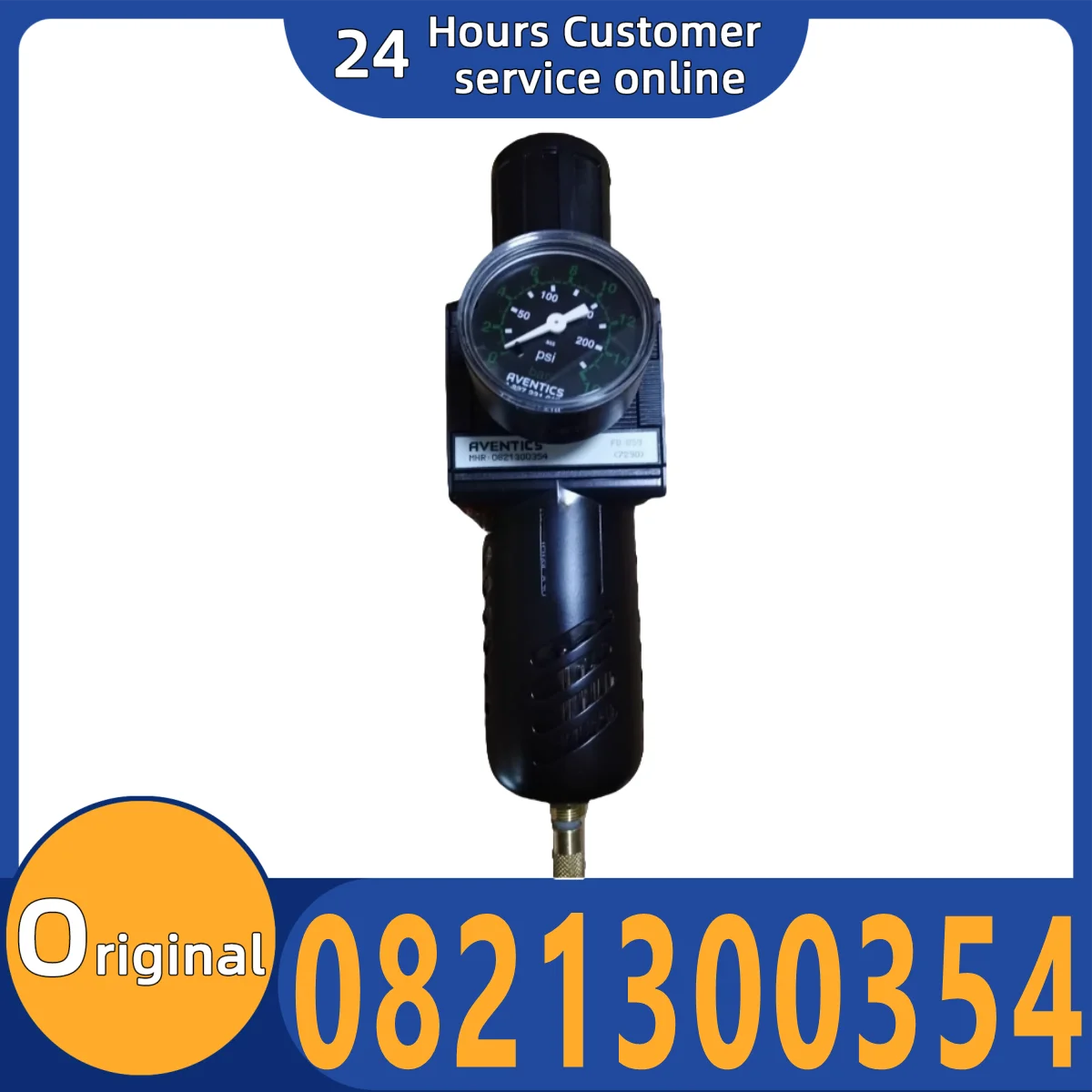 Brand new original 0821300354 filter pressure regulating valve with pressure gauge
Brand new original 0821300354 filter pressure regulating valve with pressure gauge