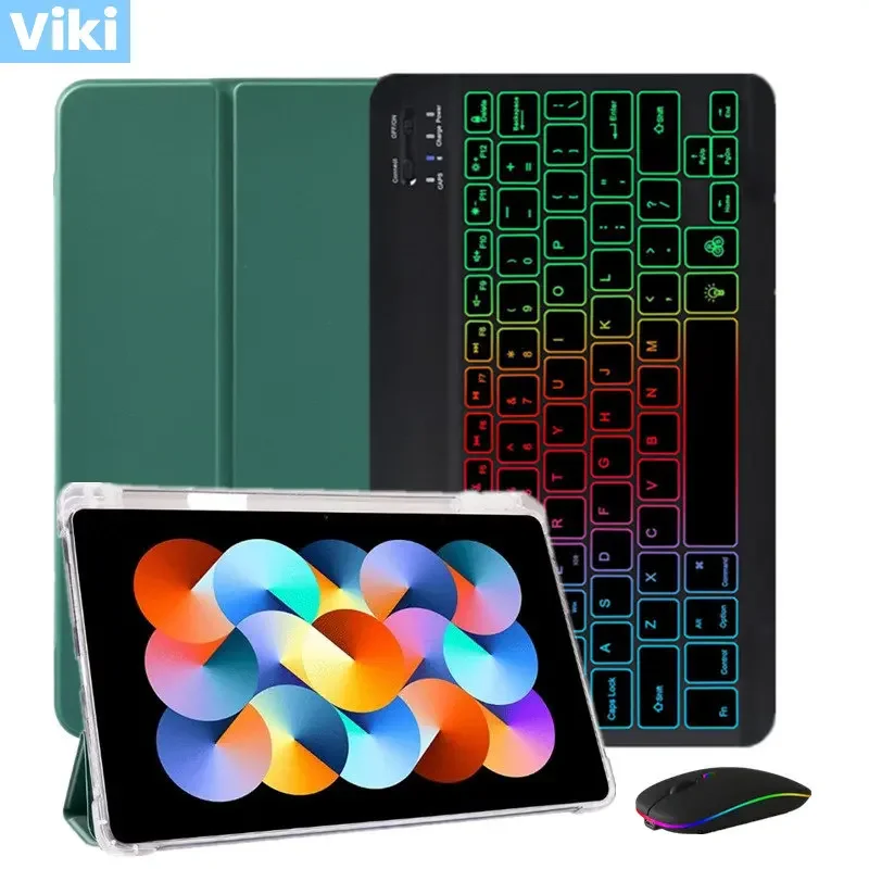 Чехол с клавиатурой для Xiaomi Mi Pad 5 Mi Pad 5 Pro, чехол с держателем для карандашей для Mi Pad 5, клавиатура с подсветкой Rainbow Teclado Funda
Чехол с клавиатурой для Xiaomi Mi Pad 5 Mi Pad 5 Pro, чехол с держателем для карандашей для Mi Pad 5, клавиатура с подсветкой Rainbow Teclado Funda