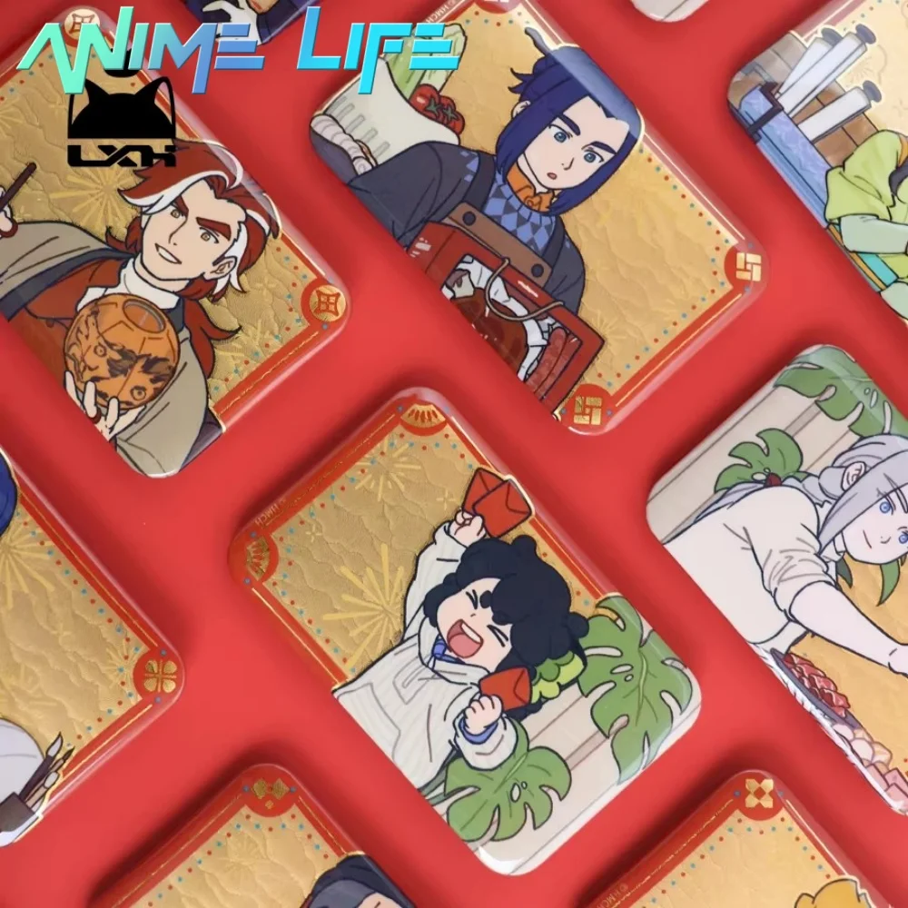 Официальный аниме-значок The Legend of Hei Luo Xiao-Hei Xiaohei Wuxian Tinplate Baji, мультяшный сувенир, оригинальный для косплея
Официальный аниме-значок The Legend of Hei Luo Xiao-Hei Xiaohei Wuxian Tinplate Baji, мультяшный сувенир, оригинальный для косплея