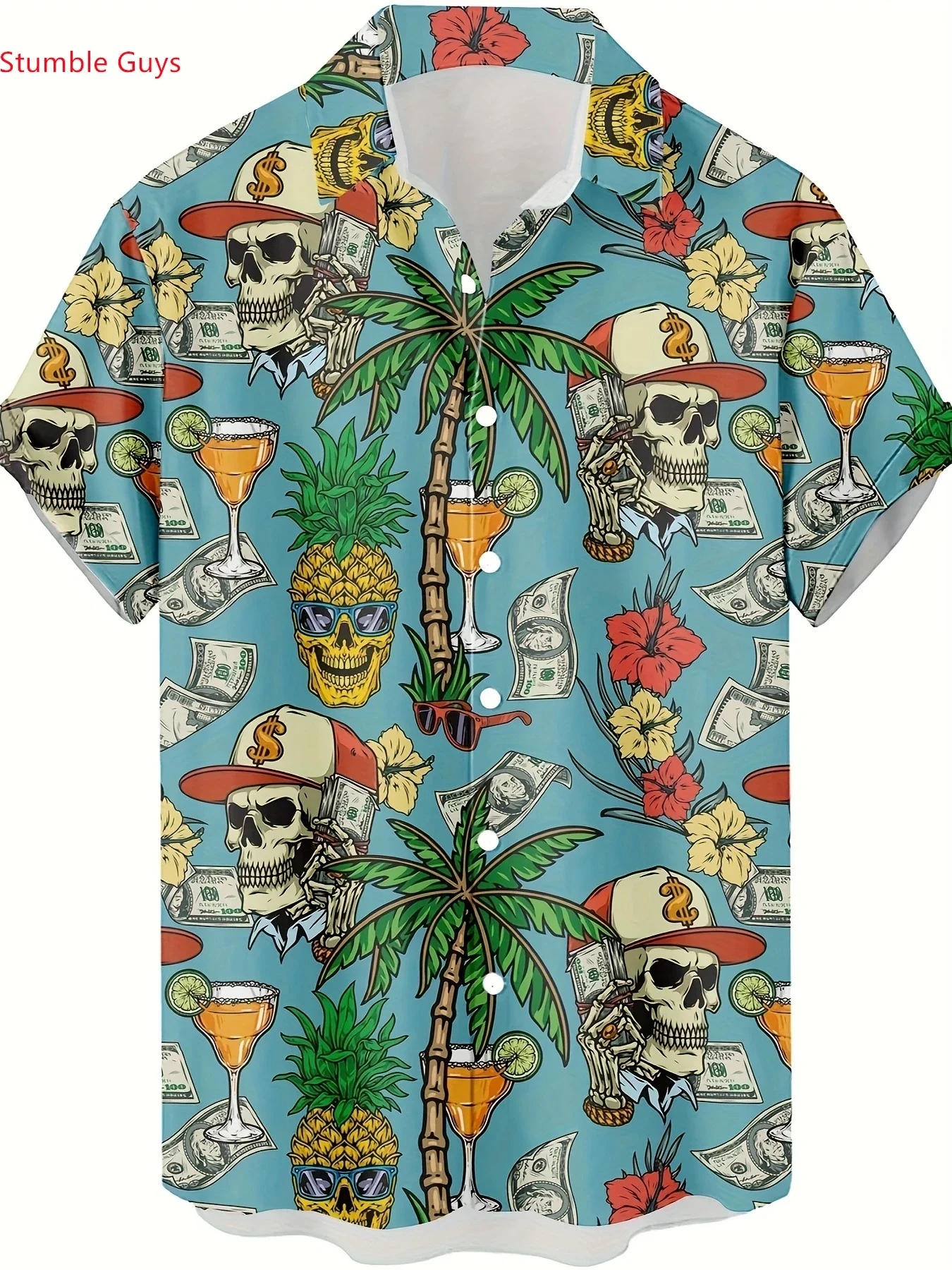 Men's Fashion Beach Party Hawaiian Shirt Summer Man Short Sleeve Lightweight Breathable Casual Print Tops For Daily Wear
Men's Fashion Beach Party Hawaiian Shirt Summer Man Short Sleeve Lightweight Breathable Casual Print Tops For Daily Wear