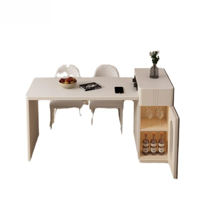 Island dining table Small household integrated retractable mobile household rock slab Mini economical cream wind
Island dining table Small household integrated retractable mobile household rock slab Mini economical cream wind