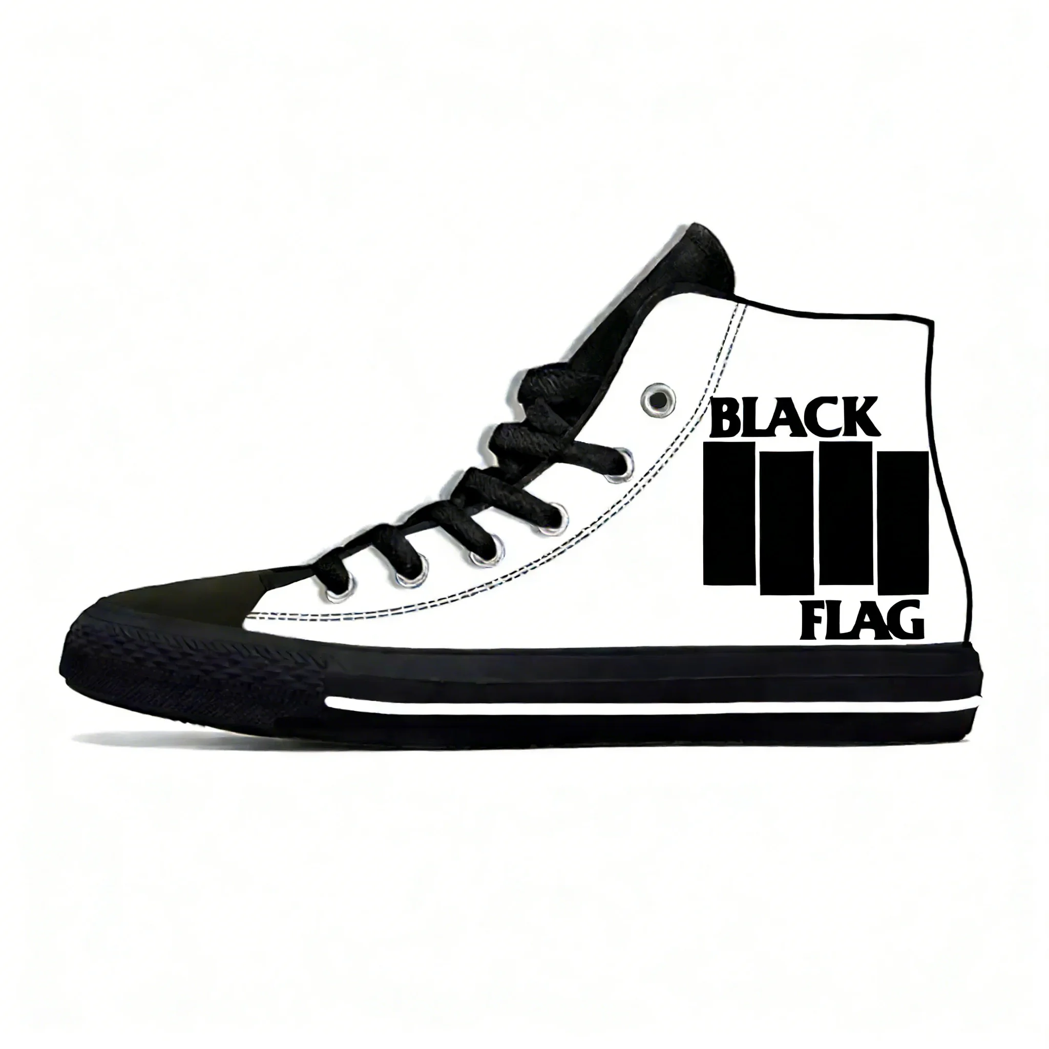 BLACK FLAG Rock Band High Top Sneakers Mens Womens Teenager Casual Shoes Canvas Running Shoes 3D Print Designer Lightweight shoe
BLACK FLAG Rock Band High Top Sneakers Mens Womens Teenager Casual Shoes Canvas Running Shoes 3D Print Designer Lightweight shoe