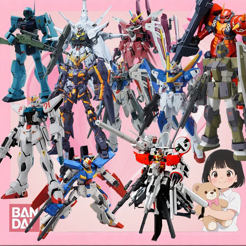 Bandai Original MG MG205 Dynames, MG165 Richel C, MG166 Sinanju OVA, MG169 AGE-2DB Pro Hobbyist Assembly Toys
Bandai Original MG MG205 Dynames, MG165 Richel C, MG166 Sinanju OVA, MG169 AGE-2DB Pro Hobbyist Assembly Toys