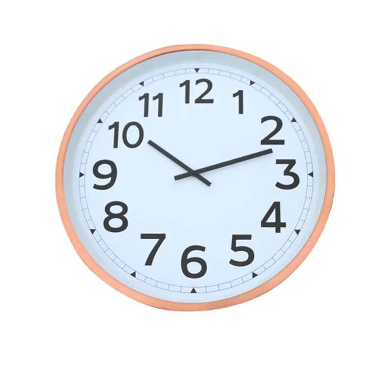 Classic simple silent wall clock, living room bedroom office quartz clock, creative decoration round digital electronic
Classic simple silent wall clock, living room bedroom office quartz clock, creative decoration round digital electronic