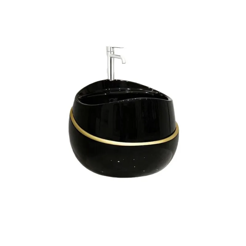 Wall-mounted washbasin, corner ceramic washbasin, hanging basin, bathroom wall-mounted
Wall-mounted washbasin, corner ceramic washbasin, hanging basin, bathroom wall-mounted