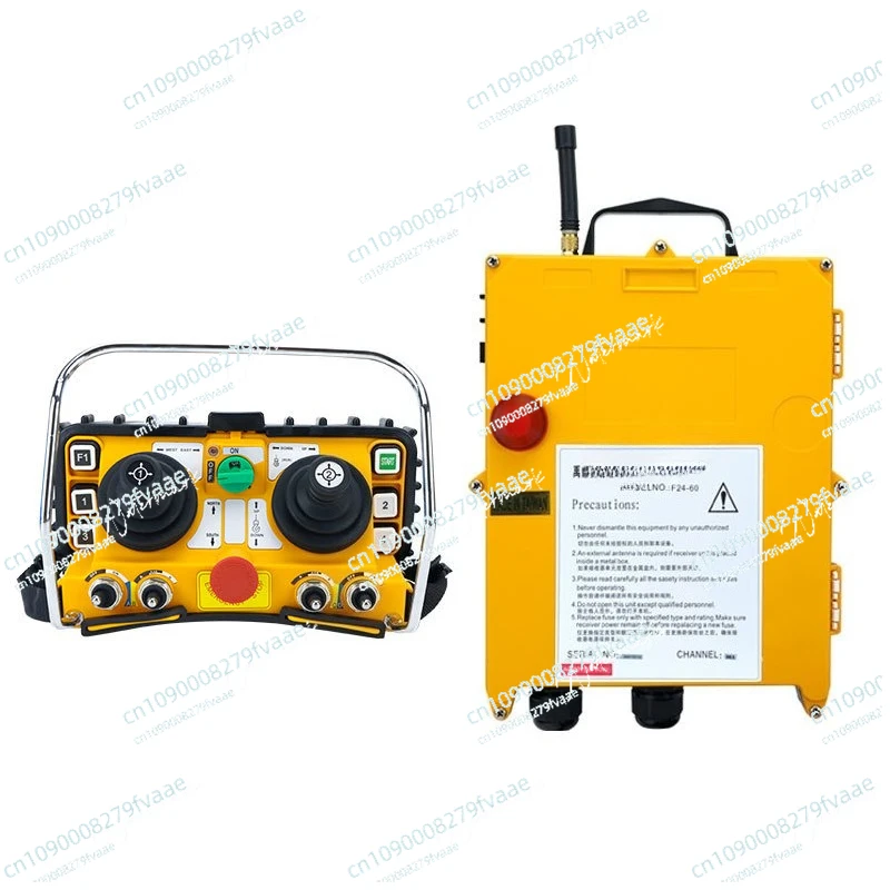 F24-60 Tower Crane Wireless Remote Control 6 Buttons Dual Rocker Arm Waterproof Dustproof Industrial Wireless Remote Control
F24-60 Tower Crane Wireless Remote Control 6 Buttons Dual Rocker Arm Waterproof Dustproof Industrial Wireless Remote Control
