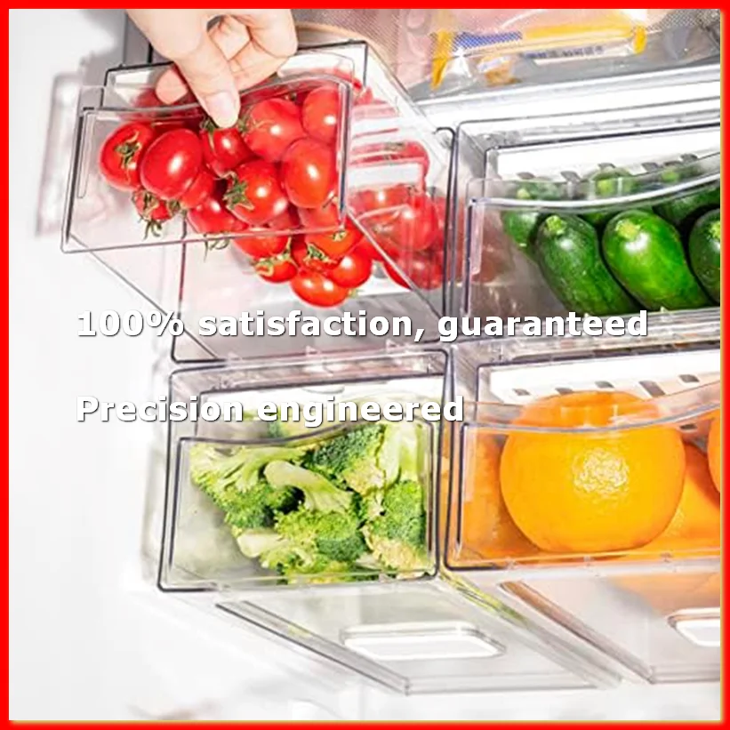 Refrigerator Organizer Bins with Pull Out Drawers Fridge Produce Drawer Set for Save Vertical Space-A09G
Refrigerator Organizer Bins with Pull Out Drawers Fridge Produce Drawer Set for Save Vertical Space-A09G
