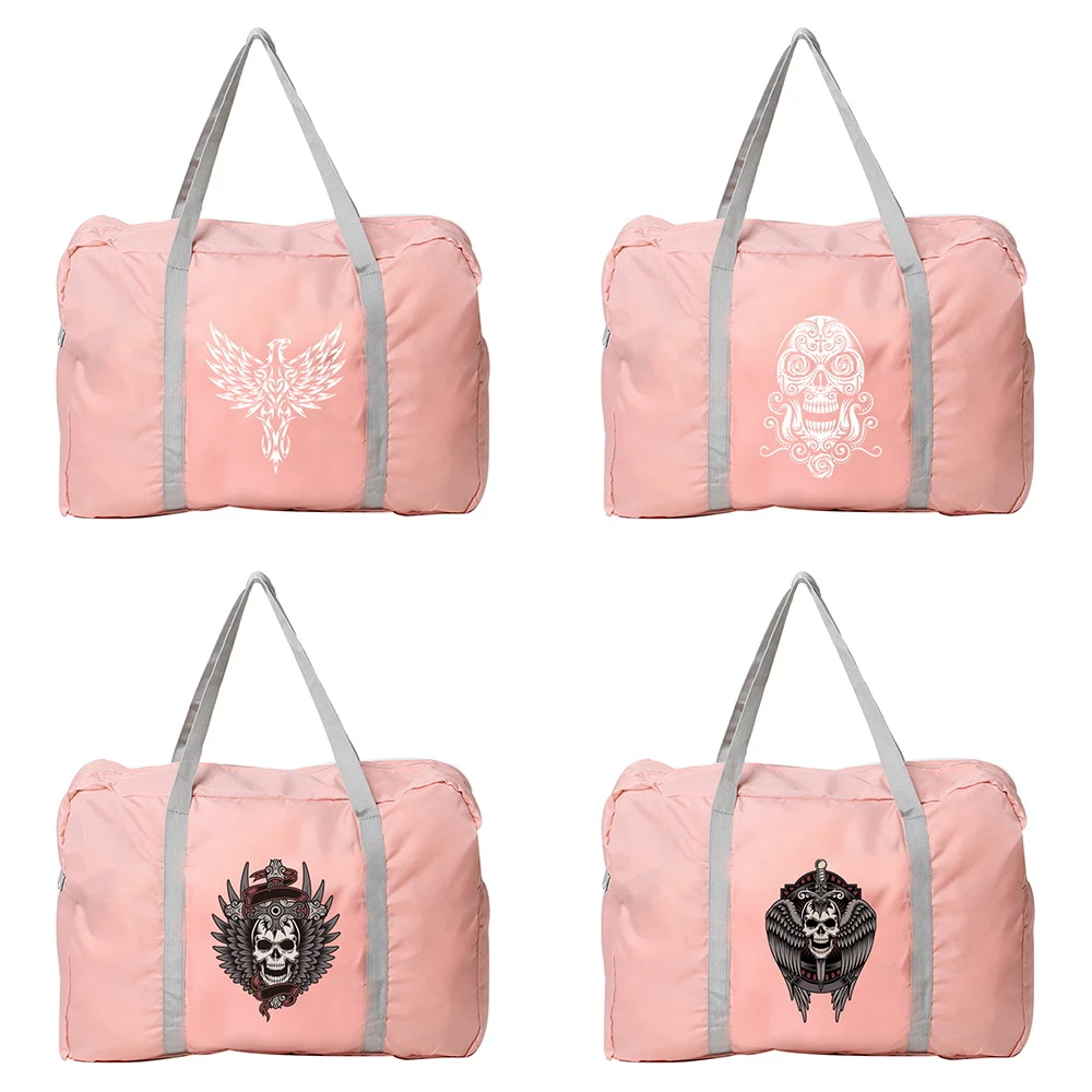 Foldable Large-capacity Unisex Fashion Luggage Travel Tote Bag Simple Pattern Printed Travel Bag
Foldable Large-capacity Unisex Fashion Luggage Travel Tote Bag Simple Pattern Printed Travel Bag