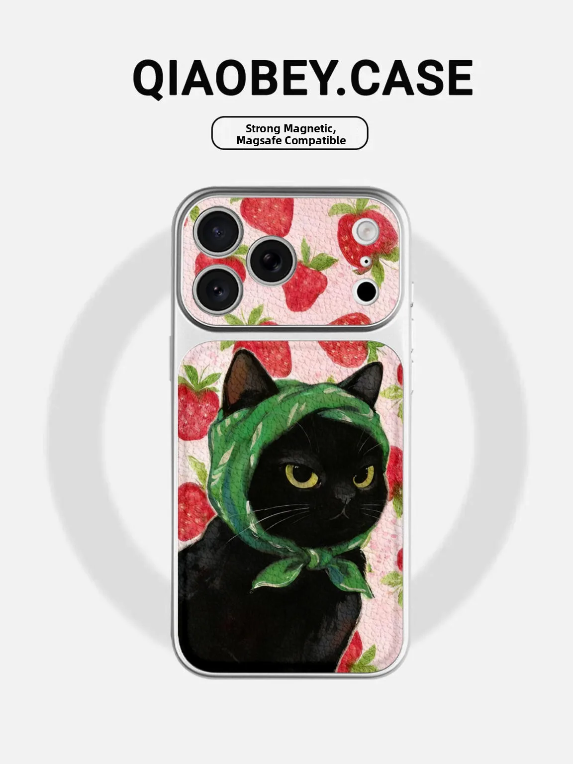 Strawberry Black Instant Change 17 Large View Window Compatible iPhone 17 Phone Case New High-End 16Promax Cartoon ...
Strawberry Black Instant Change 17 Large View Window Compatible iPhone 17 Phone Case New High-End 16Promax Cartoon ...