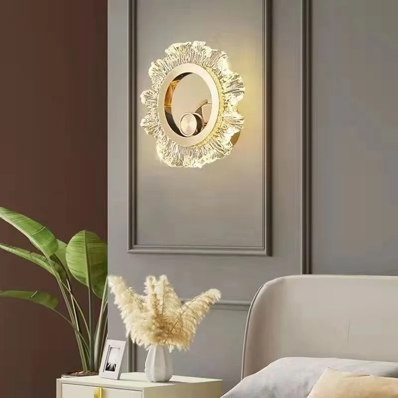 Light Luxury Postmodern Wall Lamps Bedroom Bedsides Creative Decorative Home Designer Living Room TV Back LED Wall Hanging Light
Light Luxury Postmodern Wall Lamps Bedroom Bedsides Creative Decorative Home Designer Living Room TV Back LED Wall Hanging Light