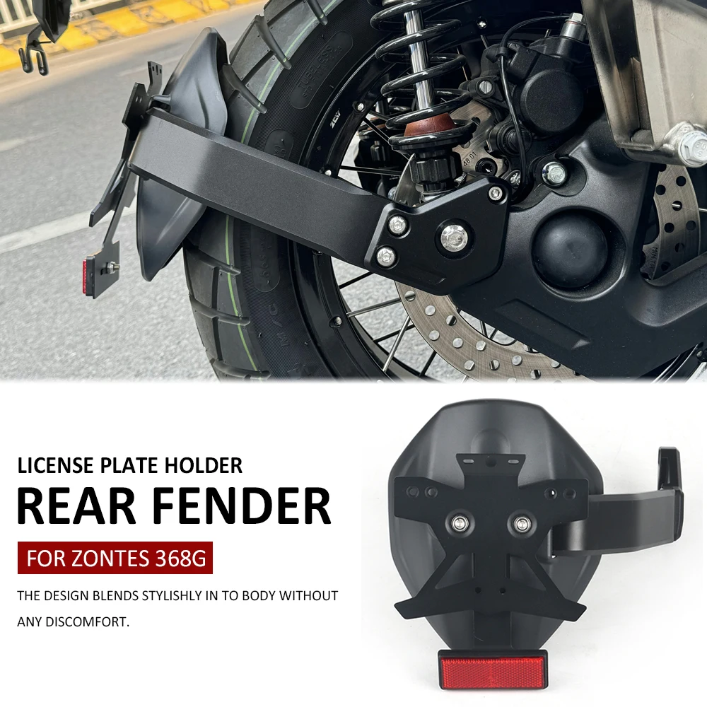 For Zontes 368G 368 G Motorcycle Rear Wheel Hugger Mudguard Fender Mudflap Splash Guard License Plate Holder Fender Protector
For Zontes 368G 368 G Motorcycle Rear Wheel Hugger Mudguard Fender Mudflap Splash Guard License Plate Holder Fender Protector