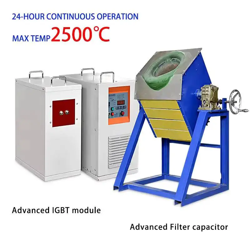 45Kw Induction Melting Furnace With 50Kg Capacity Accurate Temperature Control Energy Saving & Environmental Protection
45Kw Induction Melting Furnace With 50Kg Capacity Accurate Temperature Control Energy Saving & Environmental Protection