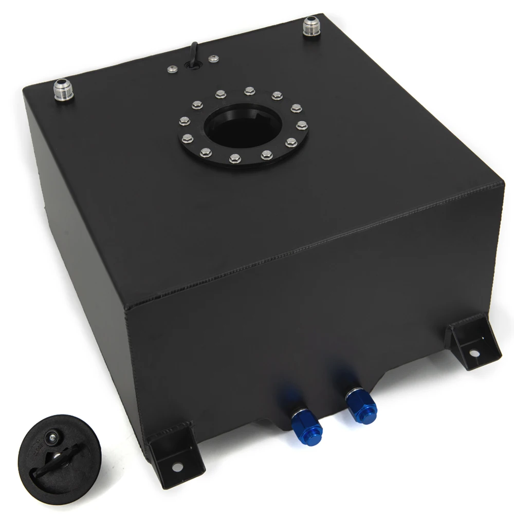 High Quality Universal 40L Aluminium Fuel Surge Tank With Cap Fuel Cell 40L With Sensor Foam Inside
High Quality Universal 40L Aluminium Fuel Surge Tank With Cap Fuel Cell 40L With Sensor Foam Inside