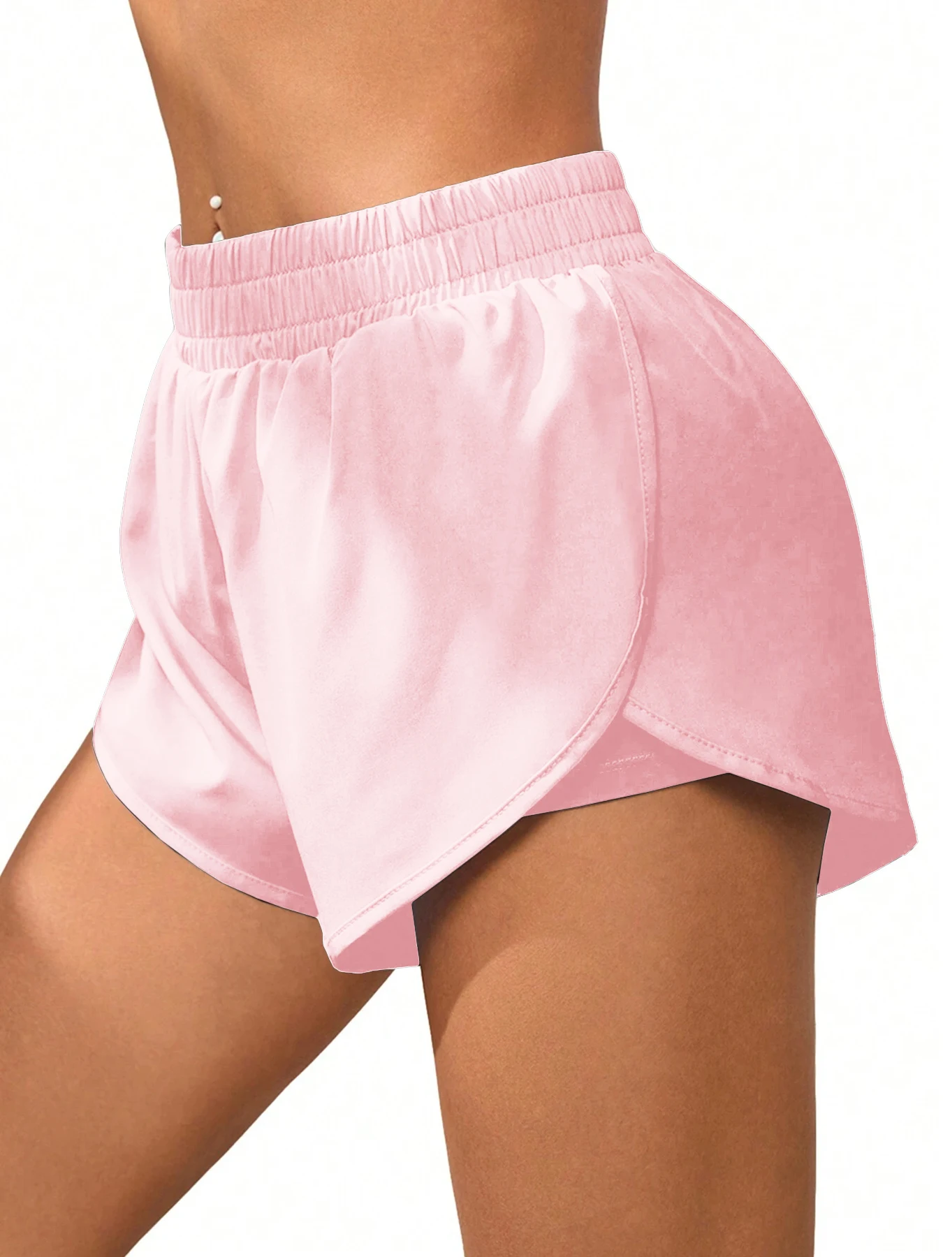 Ladies' sports shorts, female style, with lining, breathable, quick-dry, summer, anti-upward exposure, yoga, slim-fitting, runni
Ladies' sports shorts, female style, with lining, breathable, quick-dry, summer, anti-upward exposure, yoga, slim-fitting, runni