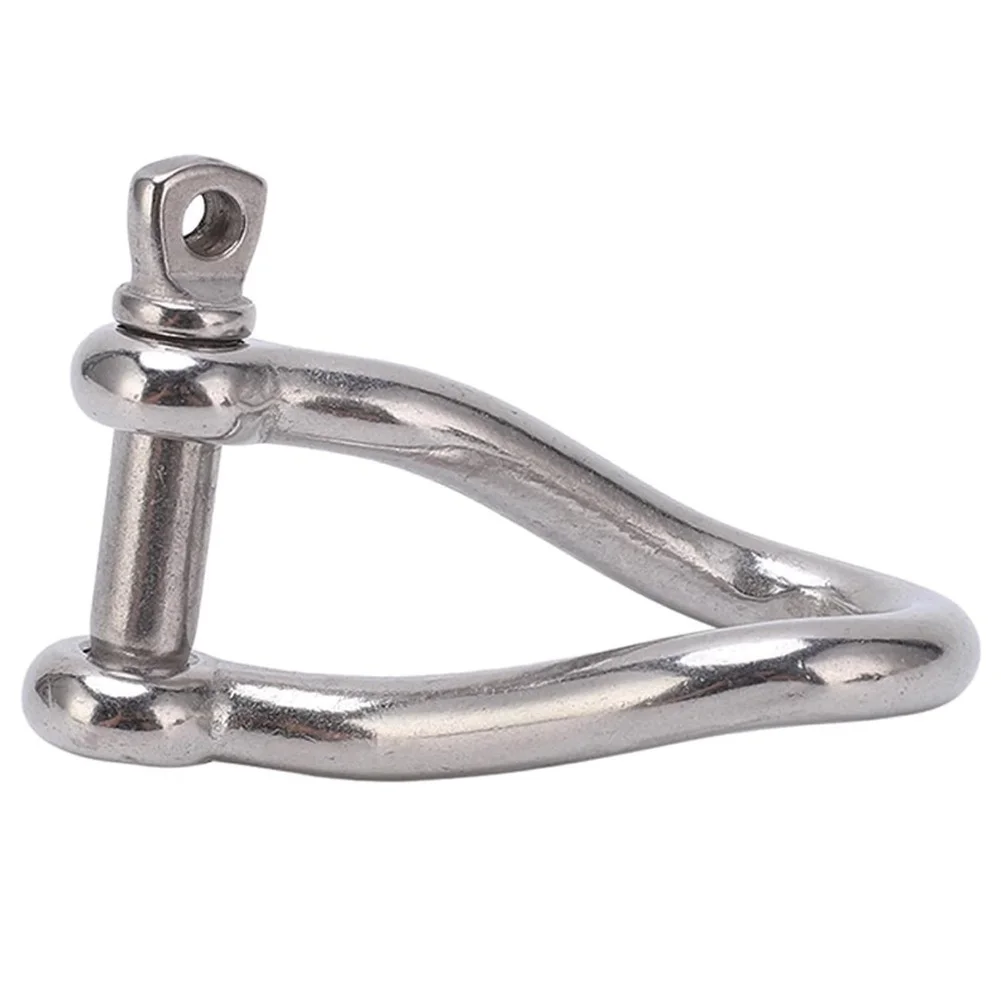 316 SS Heavy Duty Twisted Clevis Shackle for Marine Anchoring Lifting Applications and Industrial Rigging Tasks
316 SS Heavy Duty Twisted Clevis Shackle for Marine Anchoring Lifting Applications and Industrial Rigging Tasks