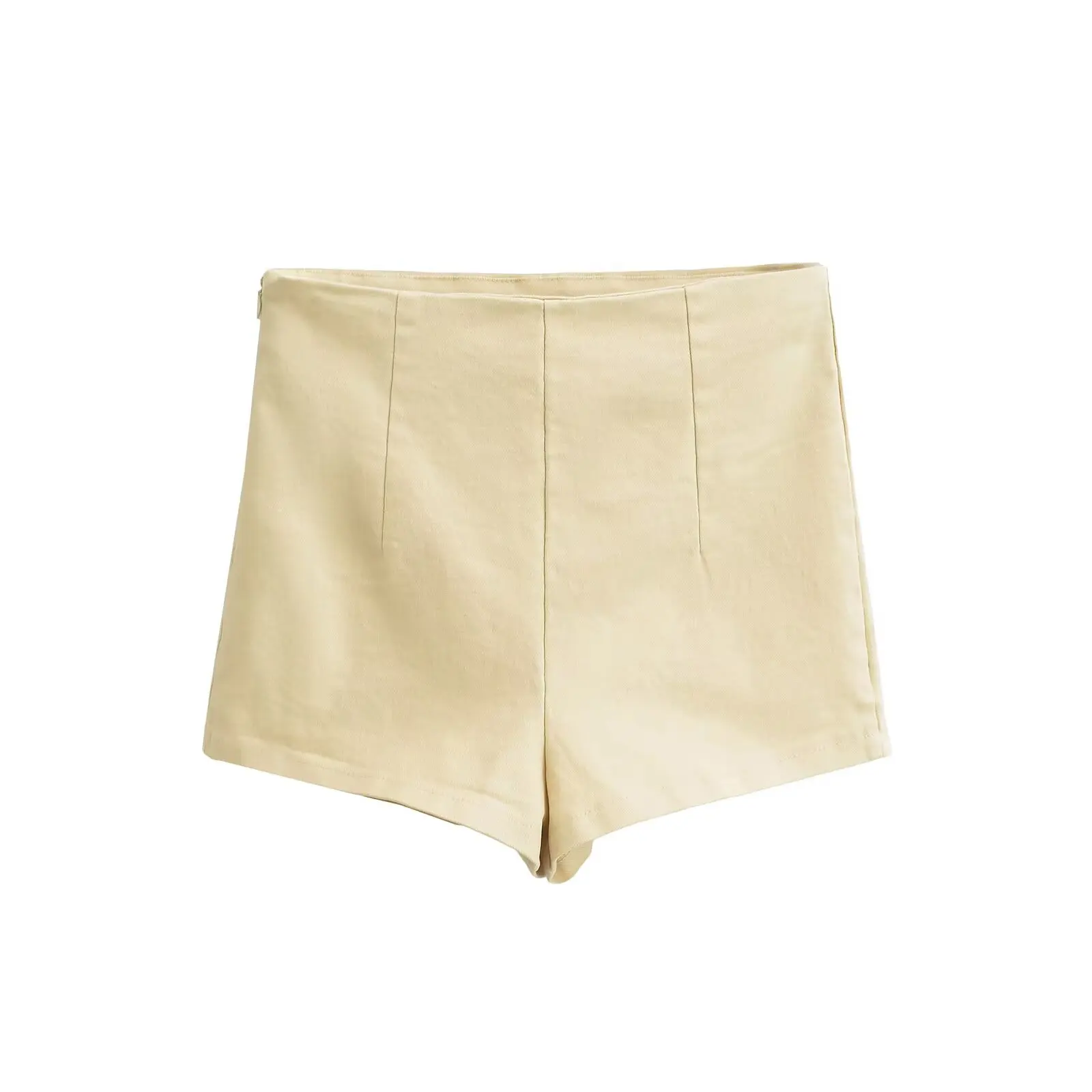 Sweet Spicy Girl High Waist Short Pants Body Shaping Casual Wear Outdoors Versatile Pure Color Hot Pants Straight Leg Zipper
Sweet Spicy Girl High Waist Short Pants Body Shaping Casual Wear Outdoors Versatile Pure Color Hot Pants Straight Leg Zipper