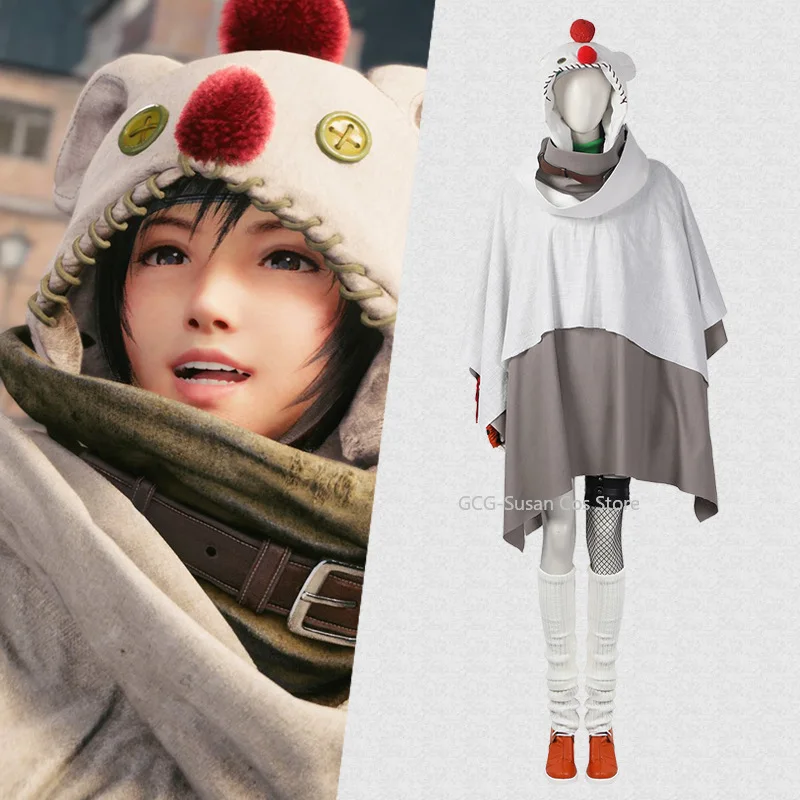 Yuffie Kisaragi Cosplay Final Fantasy VII Cosplay Set - Cute Cape Costume with Shoes Anime Game Role Play Outfit Halloween
Yuffie Kisaragi Cosplay Final Fantasy VII Cosplay Set - Cute Cape Costume with Shoes Anime Game Role Play Outfit Halloween