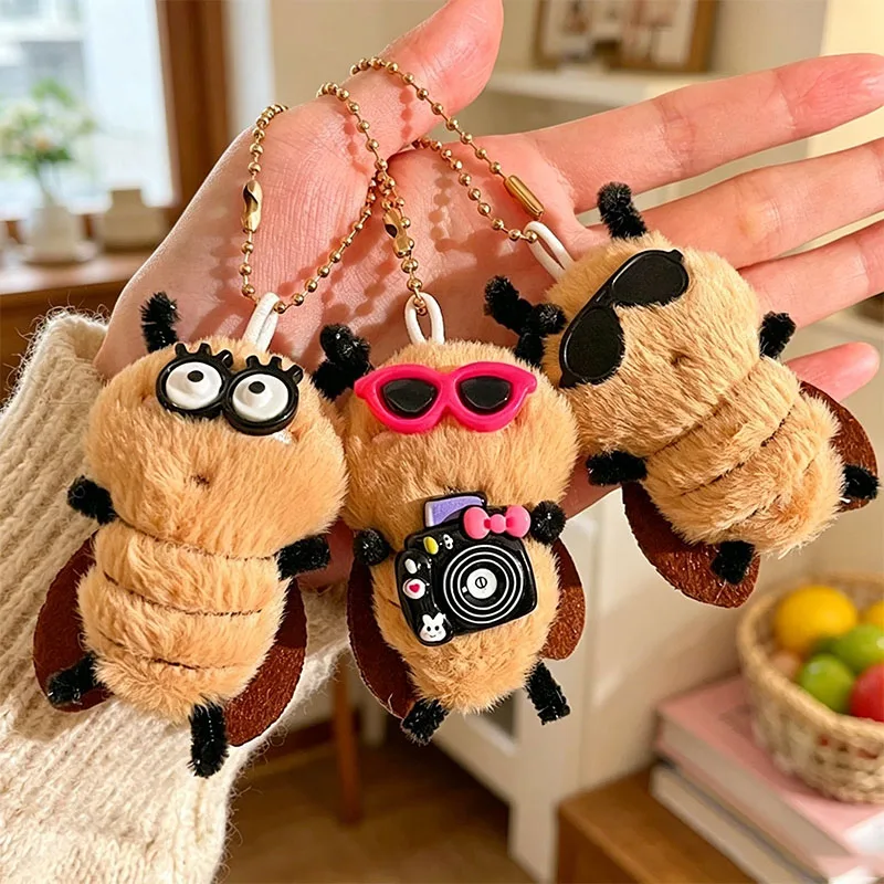 o/o Cute & Funny Cockroach Shaped Plush Keychain, Plush Doll, Car Key Ornament, Backpack Pendant, Cartoon Key Ring for Students
o/o Cute & Funny Cockroach Shaped Plush Keychain, Plush Doll, Car Key Ornament, Backpack Pendant, Cartoon Key Ring for Students
