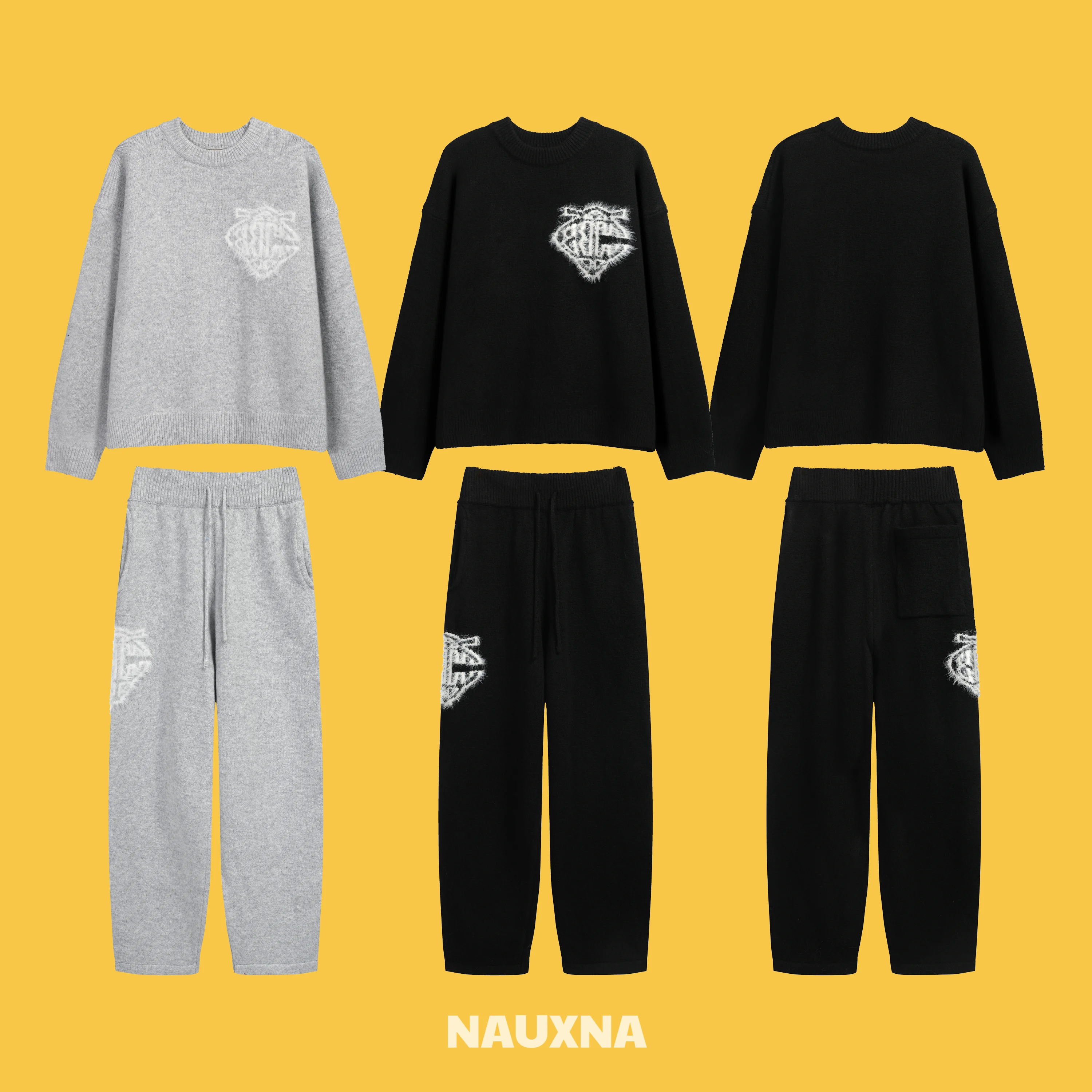 the Couture Club mat Floral Lazy ort Loose round Ne Sweater Men's Women's Long Pants Set Cotton 00% Faionable A...
the Couture Club mat Floral Lazy ort Loose round Ne Sweater Men's Women's Long Pants Set Cotton 00% Faionable A...