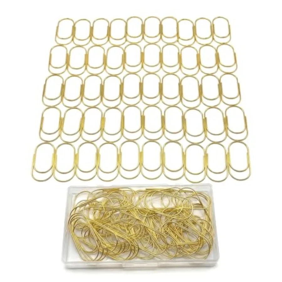 Pcs Jumbo Gold Paper Clips, 2 Inch Large Size, Heavy Duty Paperclips, Rust Resistant Smooth Finish, No Snag Document Clips for
Pcs Jumbo Gold Paper Clips, 2 Inch Large Size, Heavy Duty Paperclips, Rust Resistant Smooth Finish, No Snag Document Clips for
