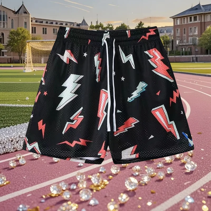 Men's Shorts Hawaiian Vacation Beach Pants Mesh Breathable Casual Sports Basketball Pants Moto Quick Drying 2025 Hot Sale
Men's Shorts Hawaiian Vacation Beach Pants Mesh Breathable Casual Sports Basketball Pants Moto Quick Drying 2025 Hot Sale