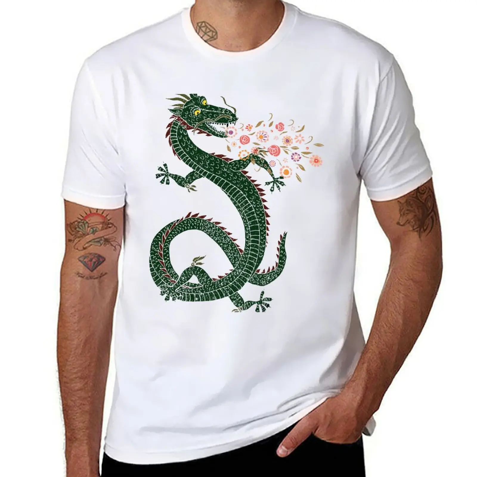 Dragon, Flower Breathing T-Shirt cotton tshirt 100% printed t shirts for man T-Shirt
Dragon, Flower Breathing T-Shirt cotton tshirt 100% printed t shirts for man T-Shirt