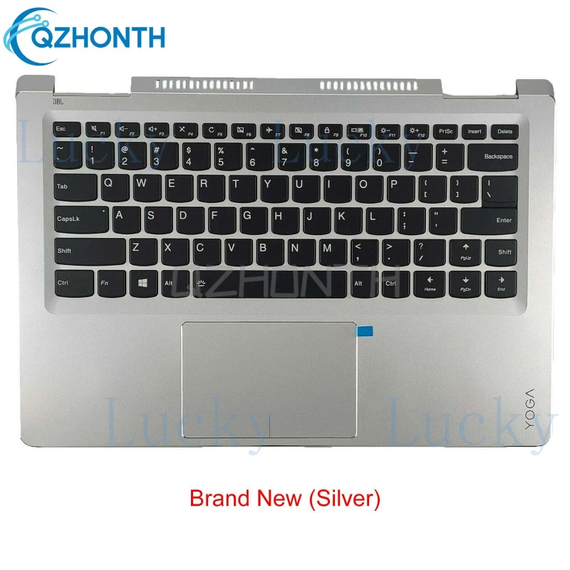 f New Palmrest with Keyboard Touchpad Silver For Lenovo Yoga 710-14IKB 710-14ISK
f New Palmrest with Keyboard Touchpad Silver For Lenovo Yoga 710-14IKB 710-14ISK