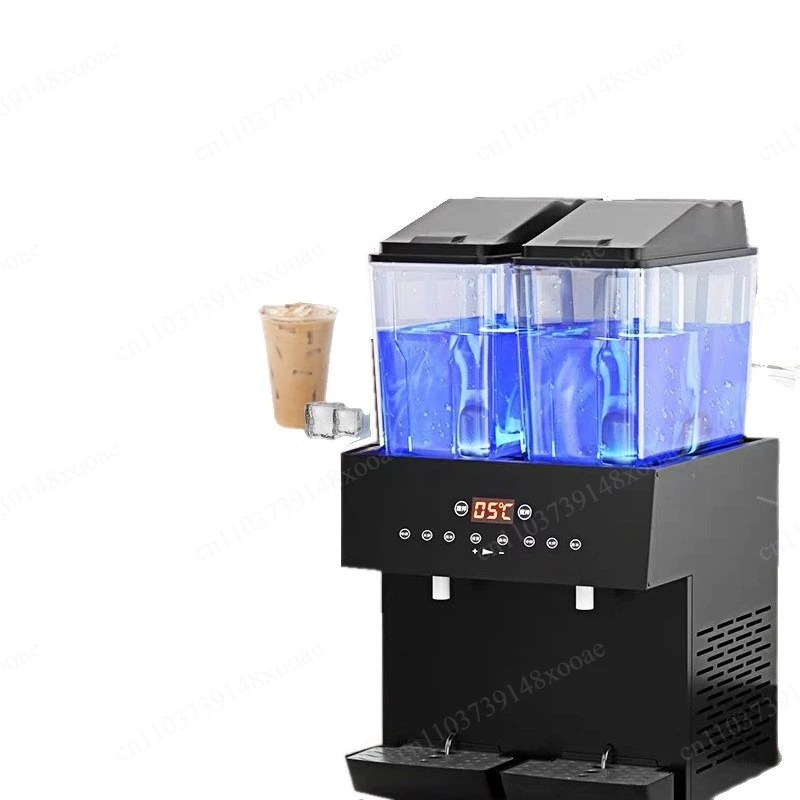 Automatic milk tea shop commercial juicer hot and cold dual temperature double cylinder touch screen beverage machine
Automatic milk tea shop commercial juicer hot and cold dual temperature double cylinder touch screen beverage machine