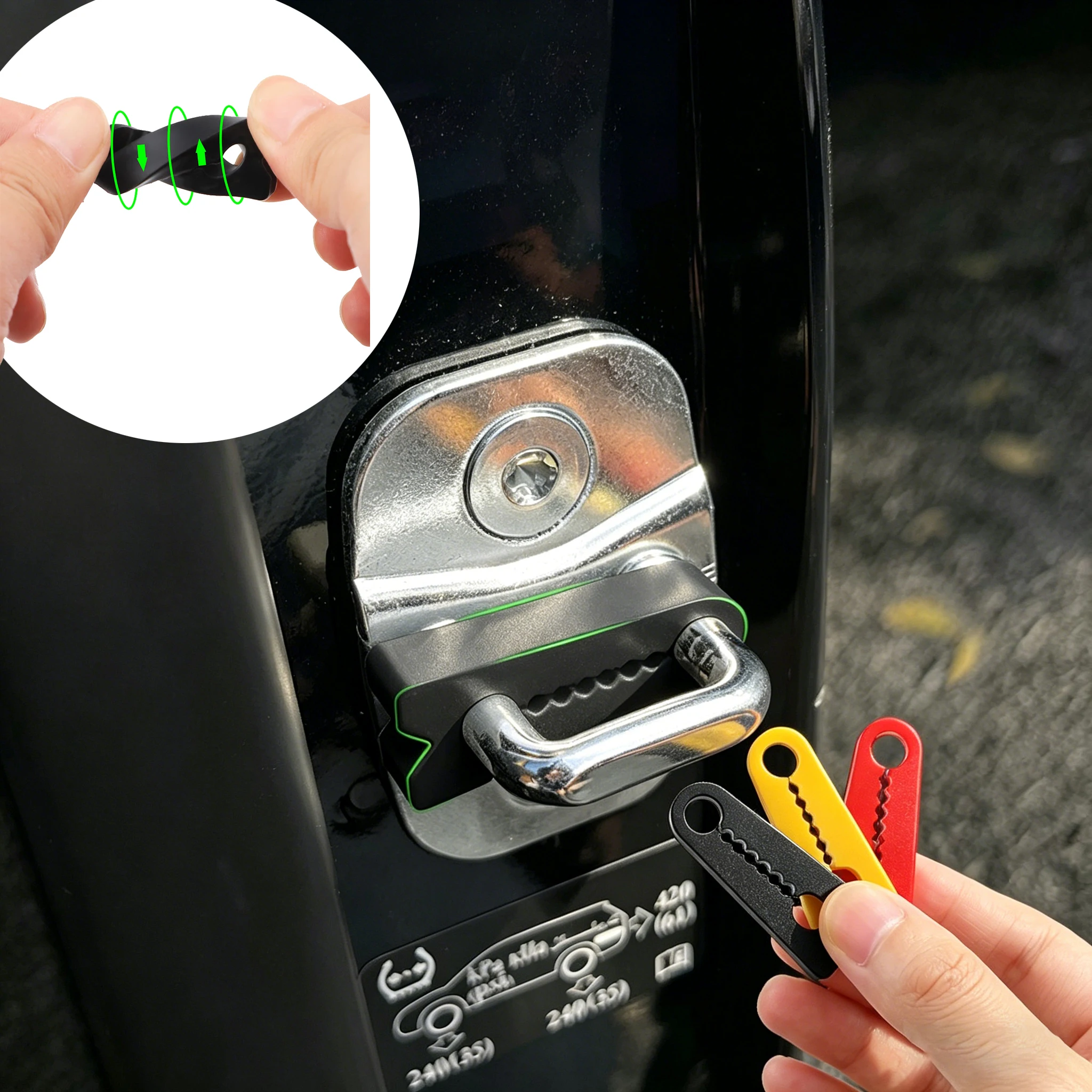 4Pcs Car Door Shock Absorber Pad Universal Anti-Vibration Soundproof Deadener Cushion for All Cars Shock-Absorbing Cushioning
4Pcs Car Door Shock Absorber Pad Universal Anti-Vibration Soundproof Deadener Cushion for All Cars Shock-Absorbing Cushioning