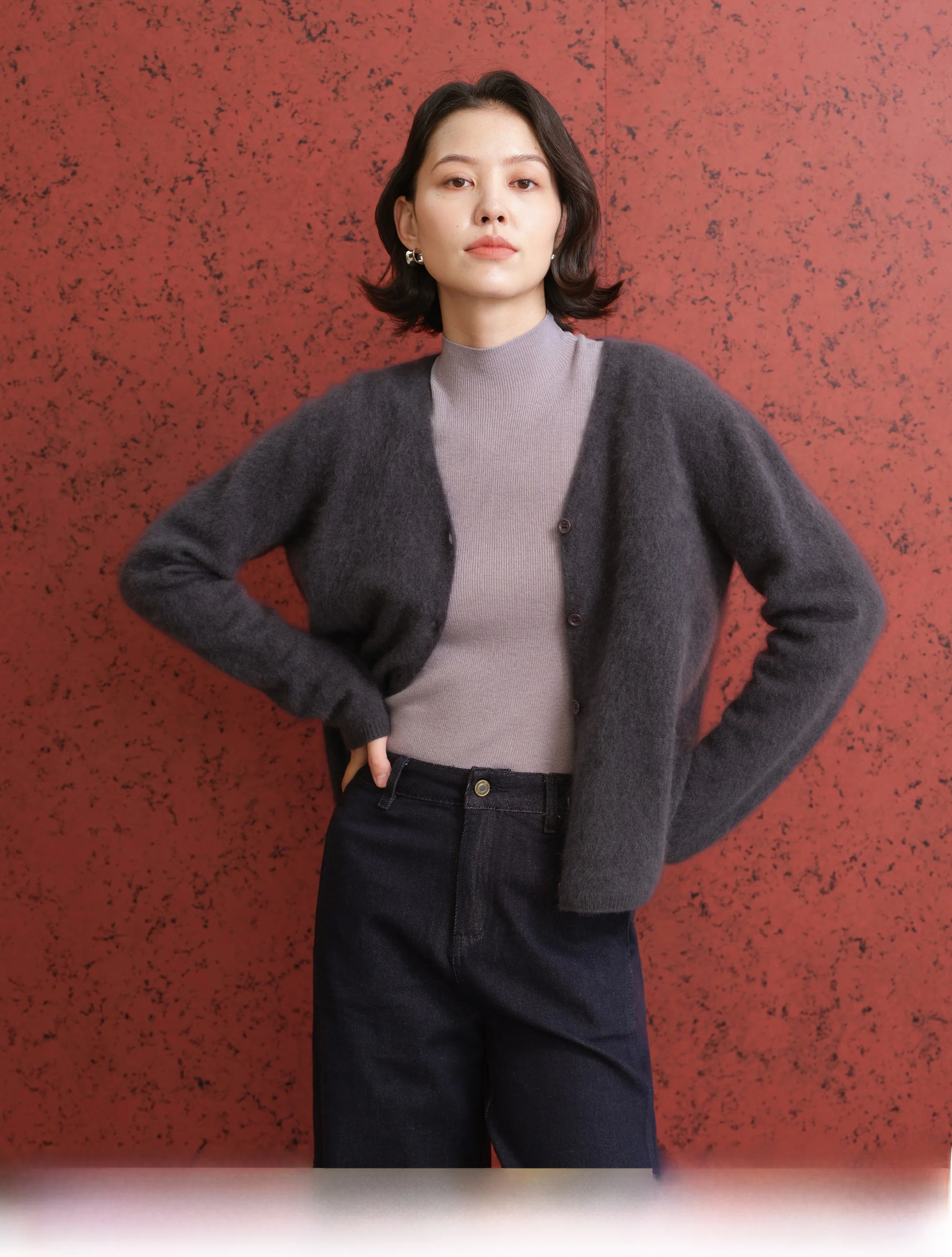 Chimei Rihua Luxury Fleece Cashmere Open Cardigan V-neck Wide-cut Loose Knitwear Elegant Style Spring Autumn Winter Women's F...
Chimei Rihua Luxury Fleece Cashmere Open Cardigan V-neck Wide-cut Loose Knitwear Elegant Style Spring Autumn Winter Women's F...