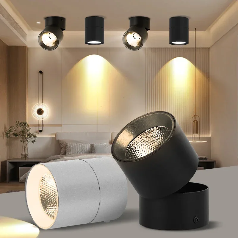 Led Downlight Spot Spotlights Foldable 220v 7w/10/15w 3Colors Living Room Light Fixture Ceiling Lamp for Home Kitchen Indoor
Led Downlight Spot Spotlights Foldable 220v 7w/10/15w 3Colors Living Room Light Fixture Ceiling Lamp for Home Kitchen Indoor