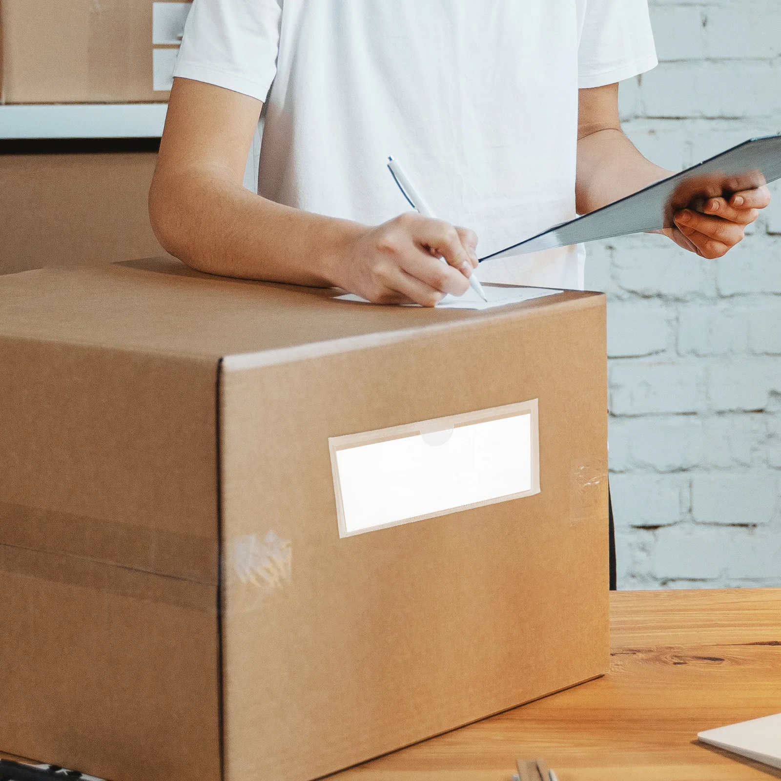 10Pcs Transparent Adhesive Pockets Multipurpose Use for Index Cards Business Cards and More in Office Classroom Warehouse
10Pcs Transparent Adhesive Pockets Multipurpose Use for Index Cards Business Cards and More in Office Classroom Warehouse