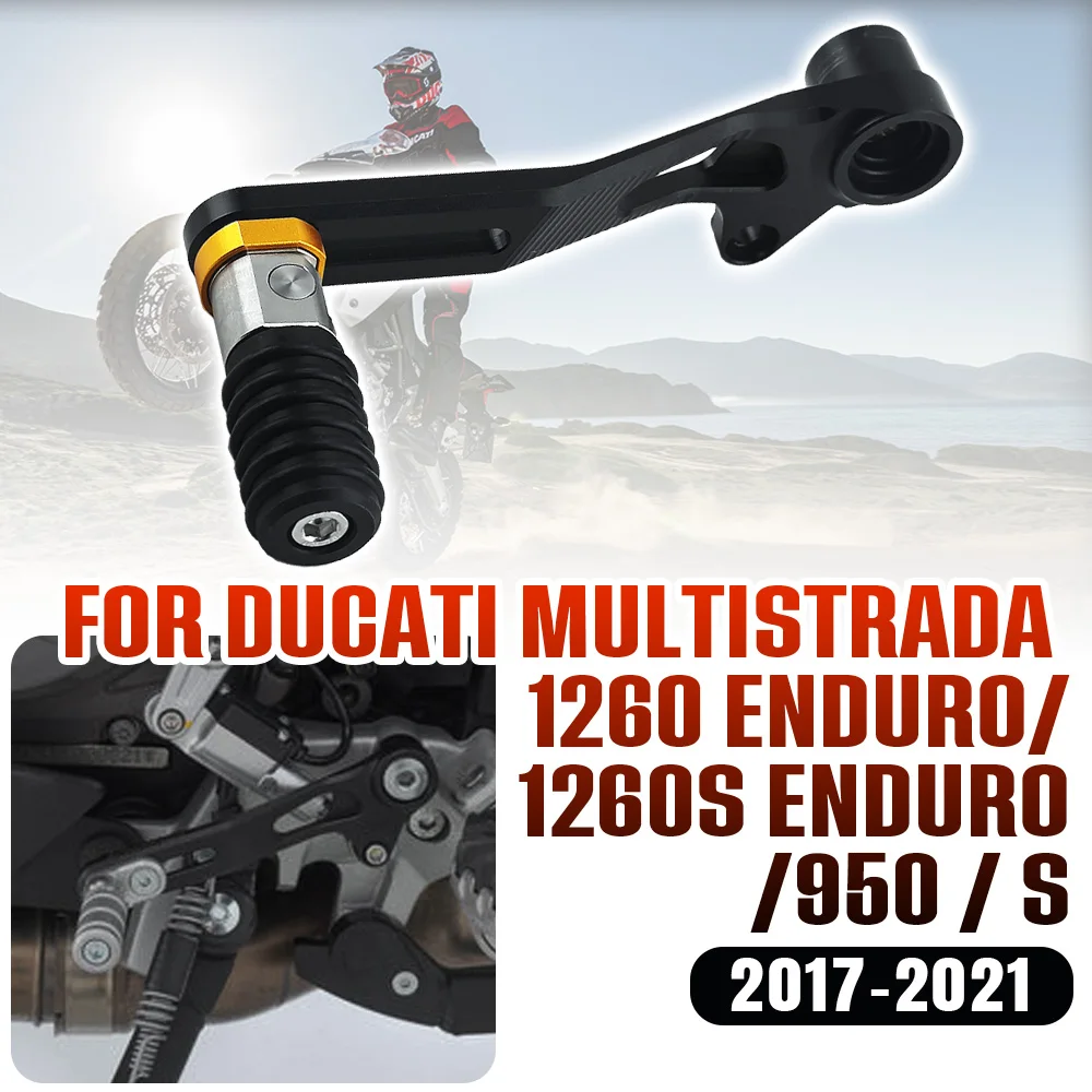 Рычаг переключения передач мотоцикла для Ducati Multistrada 950 950S 1260 1260S 2019-2023, регулируемый рычаг сцепления, рычаг переключения передач, стержень Quick Shifte
Рычаг переключения передач мотоцикла для Ducati Multistrada 950 950S 1260 1260S 2019-2023, регулируемый рычаг сцепления, рычаг переключения передач, стержень Quick Shifte