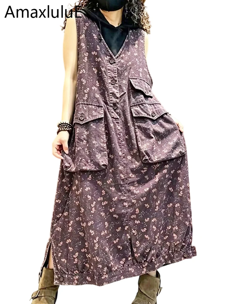 Amax LuluE 2026 British Design Vintage Floral Dresses Womens Fashion Classic Loose Luxury Vestidos Ladies Summer Leisure Clothes
Amax LuluE 2026 British Design Vintage Floral Dresses Womens Fashion Classic Loose Luxury Vestidos Ladies Summer Leisure Clothes