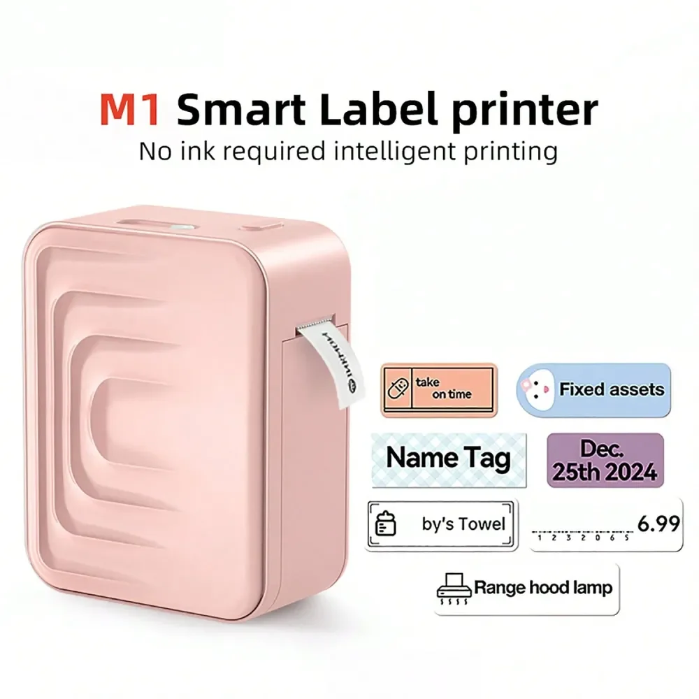 Label Maker Machine With Tape, Inkless Label Printer, Wireless Mini Label Makers With Multiple Templates For Organizing Office H
Label Maker Machine With Tape, Inkless Label Printer, Wireless Mini Label Makers With Multiple Templates For Organizing Office H