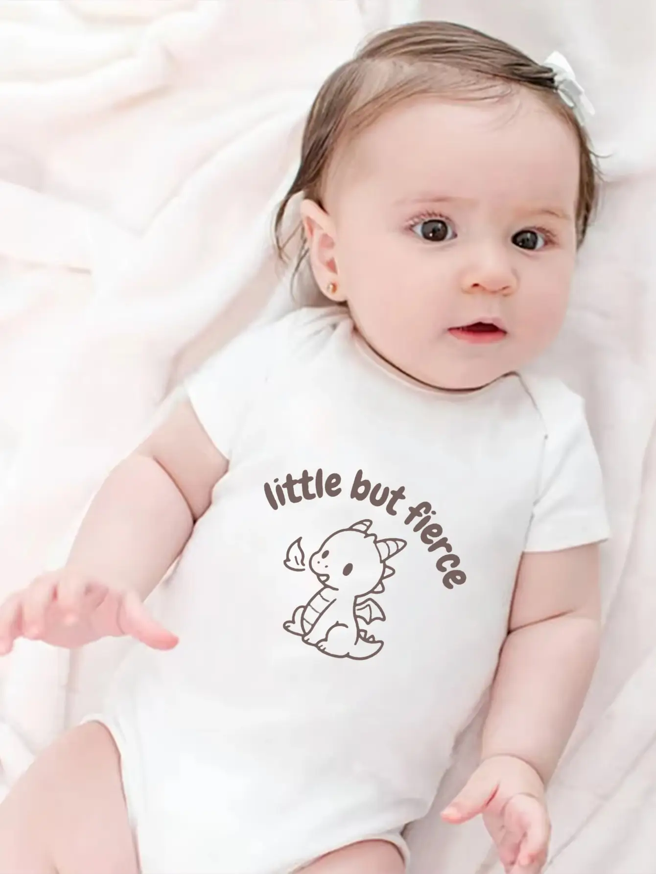 Fierce Baby Dragon Bodysuit Soft Jersey Romper with Cute Dragon Fantasy Animal Baby Bodysuit Fantasy Newborn Gift for Players
Fierce Baby Dragon Bodysuit Soft Jersey Romper with Cute Dragon Fantasy Animal Baby Bodysuit Fantasy Newborn Gift for Players